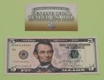 Банкноти $5 U.S 2-Sided * Genuine Legal Tender COLORIZED (day and night version), снимка 6