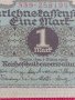 Райх банкнота  1 марка 1920г. Германия перфектна за колекция 28271, снимка 2