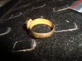 ПОЗЛАТЕН БРОНЗОВ КРАЛСТВО ЮГОСЛАВИЯ РЕТРО ПРЪСТЕН с НАДПИС ОТВЪТРЕ 30-те ГОДИНИ 20656, снимка 9