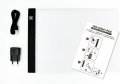 A4 лайтбокс -Професионалната дъска с ЛЕД осветление за прекопиране на графики , илюстрации и рисунки, снимка 6