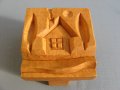 Дървен печат за хляб, снимка 4