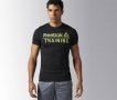 Reebok Men Speedwick Training T-Shirt - страхотна мъжка тениска, снимка 1 - Тениски - 33634527
