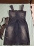 Нова дънкова рокля XS, S, снимка 5