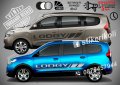 Logan Dacia стикери надписи dlos2, снимка 12