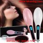 Йонизираща четка Fast Hair Straightener за изправяне и изсушаване на коса, снимка 11