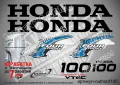 HONDA 25 hp Хонда извънбордови двигател стикери надписи лодка яхта, снимка 18