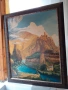 Огромна майсторска картина масло на платно - подпис, снимка 2