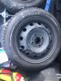 14" 4бр оригинални джанти КИЯ KIA 4х100 ц.о.54.1мм J 4.5+зимни гуми 155/65/14, снимка 3