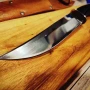 Колекционерски Ловен масивен нож , снимка 11