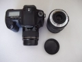 Фотоапарат "Canon DS6031 EOS 10D" с два обектива, снимка 3