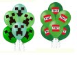 TNT Minecraft Майнкрафт зелен Обикновен надуваем латекс латексов балон парти хелий или газ