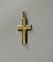 Златна висулка(кръст) 1.34гр., снимка 2