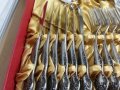 Антикварен руски сервиз прибори за хранене, снимка 8