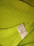 Дамска блуза в електриково зелено с поло яка размер S цена 10 лв. + подарък чорапки неон , снимка 4