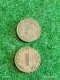 Две монети 1 райхсфенинг 1940г. Трети Райх Германия с свастика 53346, снимка 1