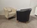 Клубни кожени кресла, снимка 2