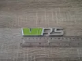 Skoda VRS емблема за решетка отровно зелено със сребристо, снимка 2