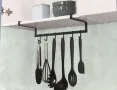 Закачалка с 6 куки за кухненски прибори, снимка 1