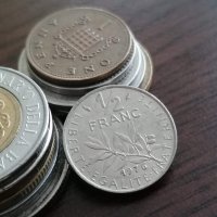 Монета - Франция - 1/2 (половин) франк | 1976г., снимка 1 - Нумизматика и бонистика - 35445323
