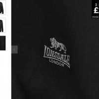 Спортно горнище с цип/висока яка Lonsdale 2stripe внос Англия., снимка 3 - Спортни дрехи, екипи - 28419799