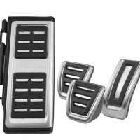капачета за педали метални за Audi A4 B8 A5 S5 Q3 Q5 A6 C7 A8 S8 A7, снимка 1 - Аксесоари и консумативи - 43231706