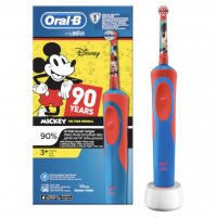 Ел. четка за зъби Oral B Vitality Mickey 90Th Anniversary за деца, 7600 осцилации/мин, 2D почистване, снимка 4 - Други - 34818764