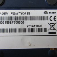 Sagem fast 800 E3 ADSL USB modem , снимка 5 - Други - 43893513