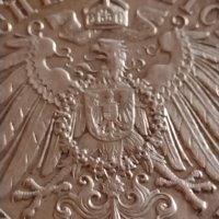 Сребърна монета 2 марки 1901г. Германска Империя Прусия Годишнина Кралско семейство 42053, снимка 7 - Нумизматика и бонистика - 43799124