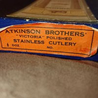 Atkinson brothers Sheffield, снимка 2 - Антикварни и старинни предмети - 32652229
