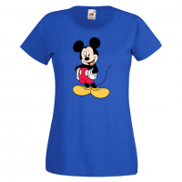 Дамска тениска Mickey Mouse 8 .Подарък,Изненада,, снимка 2 - Тениски - 36526612