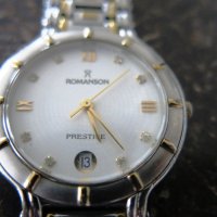 Ретро часовник Romanson Prestige RP9632M, 24K златно покритие, снимка 7 - Дамски - 43479724
