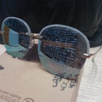 Дамски слънчеви очила с поляризация Перлени огледални, снимка 3 - Слънчеви и диоптрични очила - 40720302