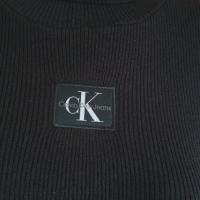 Calvin Klein Jeans Knit Womens Dress Size S / M НОВО! ОРИГИНАЛ! Дамска Рокля!, снимка 7 - Рокли - 44862829
