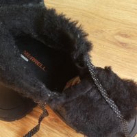 MERRELL Aurora 6 Ice+ DRY Leather Boots EUR 37 / UK 4 Естествена кожа водонепромукаеми с вата - 751, снимка 17 - Дамски боти - 43751449