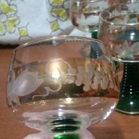 Френски кристални чаши , снимка 4 - Антикварни и старинни предмети - 43355800