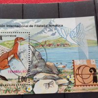 Две блок пощенски марки стари редки 1983/84г. Куба, Корея за колекция - 22601, снимка 3 - Филателия - 36651283