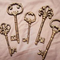 Огромни чугунени ключове, Нови! Цена за брой!, снимка 2 - Антикварни и старинни предмети - 27354057