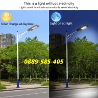 LED Соларна улична лампа – 40W, снимка 3 - Соларни лампи - 28912356