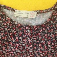 140см памучна блуза Zara 3/4 ръкав, снимка 4 - Детски Блузи и туники - 27156992