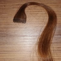 Екстейшъни 100% естествен косъм, снимка 4 - Аксесоари за коса - 36803512
