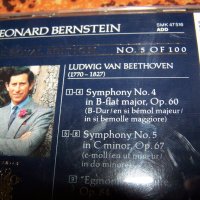 Компакт диск на LEONARD BERNSTEIN/ Beethoven Symphony No.5 Sony CD MINT, снимка 10 - CD дискове - 38076418