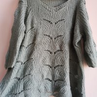 СТРАХОТЕН МЕК ПУЛОВЕР 3XL, снимка 2 - Блузи с дълъг ръкав и пуловери - 38631470