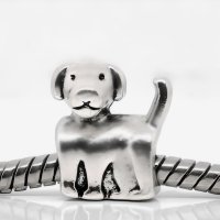 Талисман за гривна Пандора кученце, снимка 2 - Гривни - 38984639