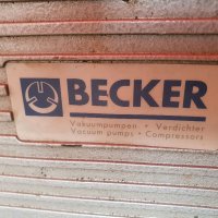 Индустриална суха вакум помпа Becker, снимка 7 - Други машини и части - 38651157