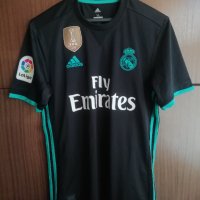 Real Madrid Cristiano Ronaldo 2017/2018 Adidas оригинална тениска фланелка Реал Мадрид Роналдо Away , снимка 2 - Тениски - 43213016