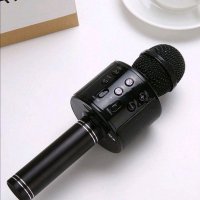 Караоке микрофон безжичен с Bluetooth в черно и розово, снимка 3 - Караоке - 43486663