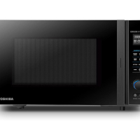 Микровълнова печка фурна Toshiba MW2-AC25TF(BK) комбинирана 25L 900W, снимка 2 - Микровълнови - 44895135