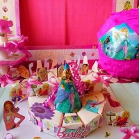 Сет за парти тема Барби, снимка 4 - Декорация за дома - 26776397