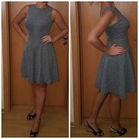 Официална нова рокля сребриста Fervente , снимка 1 - Рокли - 32672460
