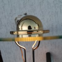 Масивна месингова лампа, снимка 11 - Антикварни и старинни предмети - 43593710